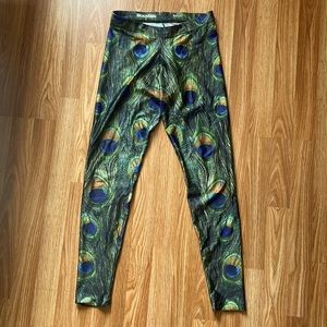 BlackMilk Rare Peacock Leggings